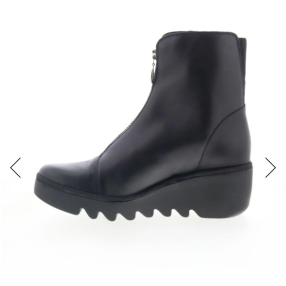 Fly London Boce Wedge Bootie size 40 Women size 9 - Picture 4 of 7
